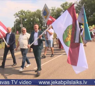 Aknīstē izskan pilsētas svētki “Vasaras dziesmu un deju raksti”