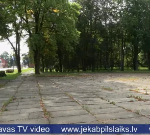 Krustpilī atjaunos parku un Daugavas krasta zonu 