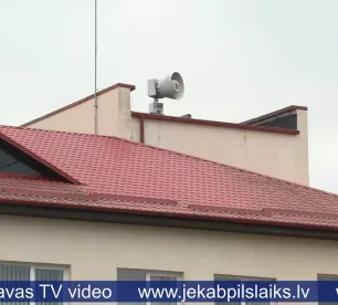 Jēkabpils novadā nostrādā četras no piecām trauksmes sirēnām