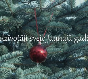 Iedzīvotāji sveic Jaunajā gadā