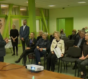 Jēkabpils reģionālo slimnīcu apmeklē Rotari organizācijas prezidente