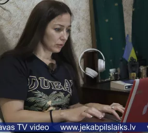 Ukrainiete Irina vairs neplāno atgriezties dzimtenē