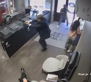 Bruņota laupīšana Vecrīgā