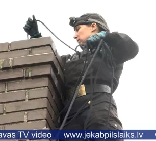 Skrīverieti Līgu Ondzuli nebaida ne augstums, ne netīrība 