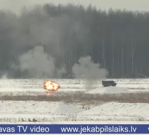 Sēlijas militārajā poligonā atklāj šaušanas mācību zonu