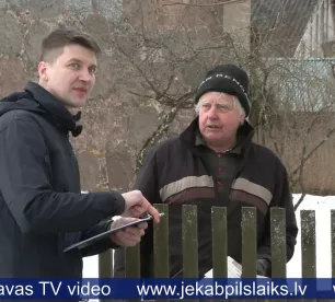 Jēkabpils novadā apseko plūdu riska zonās dzīvojošos