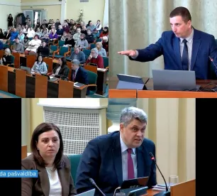 Tomēr sākas arī asākas diskusijas. Priekšsēdētāju pieķer melos?