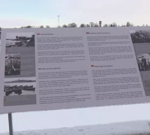 Atjaunoti informatīvie stendi uz Daugavas aizsargdambja