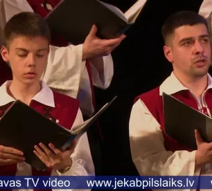 Jēkabpilī izskan ukraiņu kora labdarības koncerts