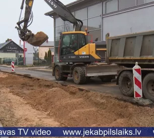 Turpinās Andreja Pormaļa ielas remonts