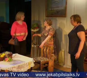 Ābeļu amatierteātrim “Cerība” – jauns iestudējums