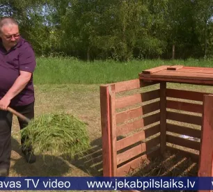 Līvānu Jaunajos Pilsētas kapos izveido komposta tvertni