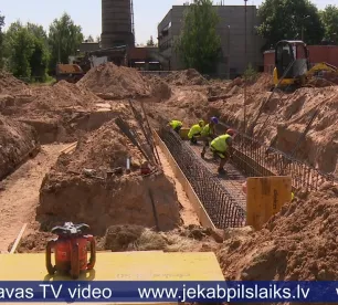 Jēkabpilī būvē divas jaunas katlu mājas