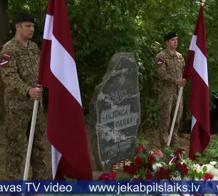 Jēkabpilī notiek genocīda atceres brīdis