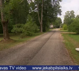 Jersikā ekspluatācijā pieņem atjaunoto Daugavas ielu