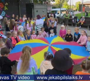 Jēkabpilī ar jautrām aktivitātēm nosvinēta Zinību diena