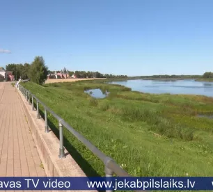 Jēkabpils aizsargdambja stiprināšanas izmaksas palielinātas par 4,3 miljoniem eiro