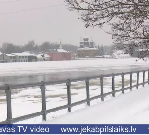 Jēkabpilī situācija Daugavā – mierīga, bet atbildīgie speciālisti gatavi arī iespējamiem plūdiem