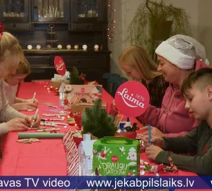 Jēkabpilī viesojas “Laimas labdarības namiņš”