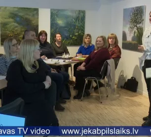 Radošajā darbnīcā apzina Jēkabpils novada tūrisma potenciālu