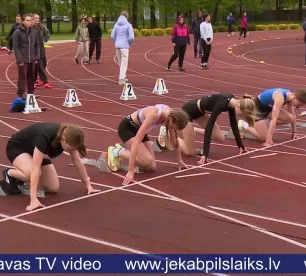 Jēkabpilī norisinājies vieglatlētikas čempionāts