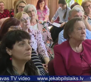 Līvānu novada domes deputāti tiekas ar iedzīvotājiem