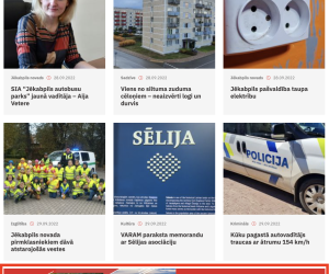 Zem jebkura ziņu bloka