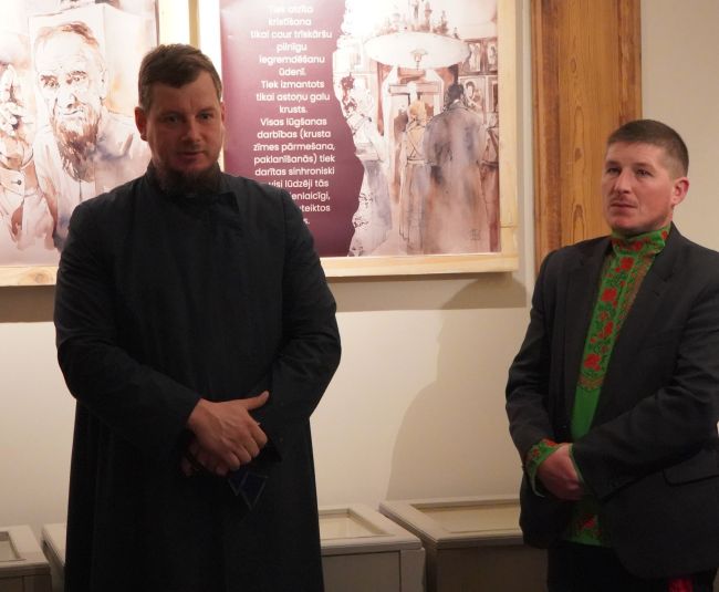 Mežārē atklāta pagasta vecticībnieku kultūrvidei veltīta ekspozīcija