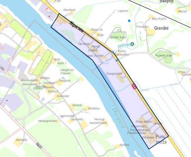 Teritorijas, no kurām aicina evakuēties!