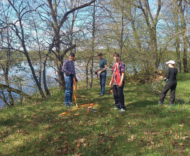 Līvānu novada iedzīvotāji aktīvi piedalās Lielajā talkā