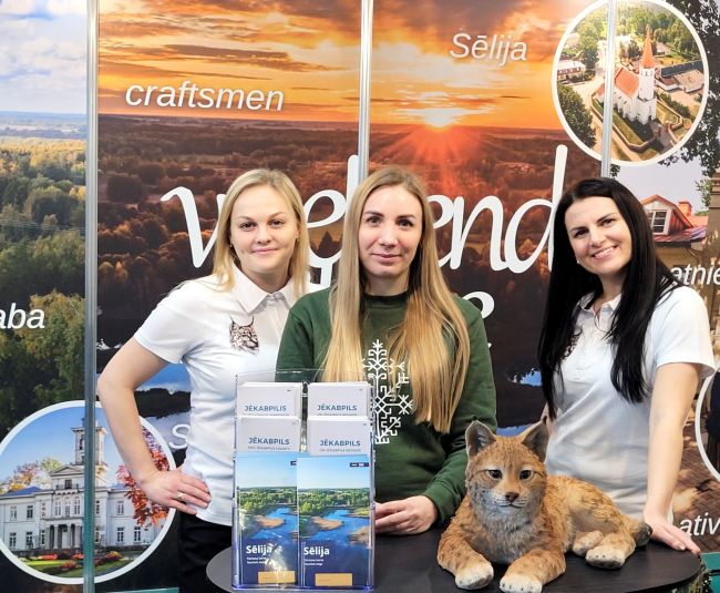 Jēkabpils novads pārstāvēts tūrisma izstādē “Balttour”