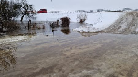 Plūdi Jēkabpilī 12.01.2023