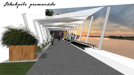 Daugavas aizsargdambis tiks veidots kā mūsdienu pilsētvides objekts