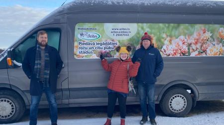 Viesīti apmeklē Skotijas pilsētas Dandī pārstāvji