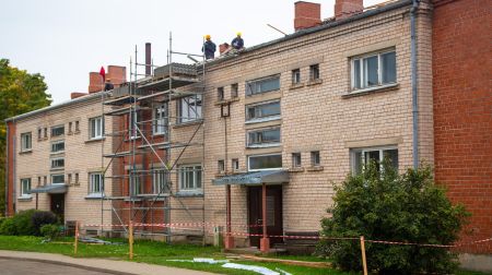 SIA “JK namu pārvalde” turpina uzlabot dzīvojamo ēku infrastruktūru