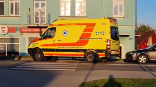 Avārija Līvānos uz gājēju pārejas