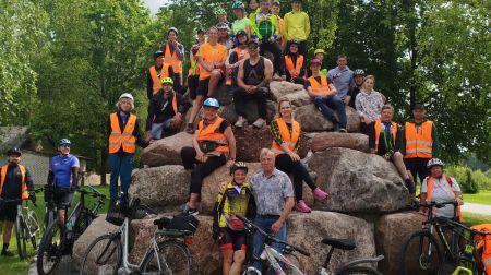 Jēkabpils novadā aizvadīts aktīvs un vēsturisks velo ceļojums