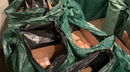 Aknīstes pagastā un Rīgā izņemti aptuveni divi miljoni nelegālo cigarešu