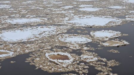 Plūdi Jēkabpilī 12.01.2023