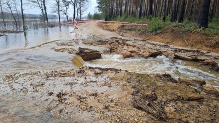 Plūdi Jēkabpils novadā - Krustpils pagasts, Sakas sala un Jēkabpils pilsēta