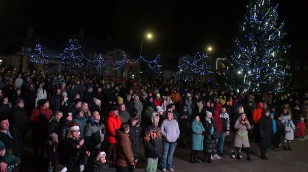 Ar uguņošanu Jēkabpilī sagaida 2025. gadu