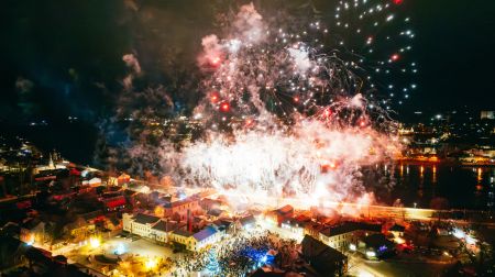 Jaunā gada sagaidīšana Jēkabpilī