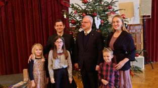 Bataragu ģimene pie Valsts prezidenta