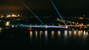 Lāčplēša dienas Lāpu gājiens Jēkabpilī