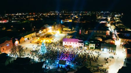 Jaunā gada sagaidīšana Jēkabpilī