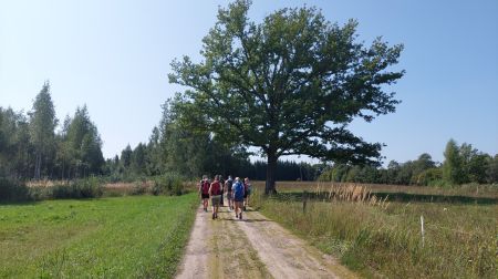 16 dalībnieki dodas ceturtajā Krustpils taku izpētes gājienā