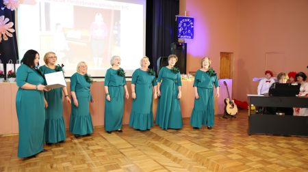 Aknīstes sieviešu vokālais ansamblis “Viotonika” atzīmē 25 gadu jubileju