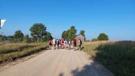 16 dalībnieki dodas ceturtajā Krustpils taku izpētes gājienā