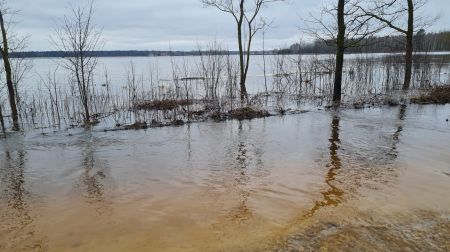 Plūdi Jēkabpils novadā - Krustpils pagasts, Sakas sala un Jēkabpils pilsēta