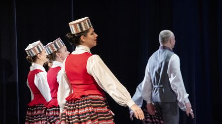 Līvānos izdejots Dziesmu un Deju svētku ieskaņas koncerts